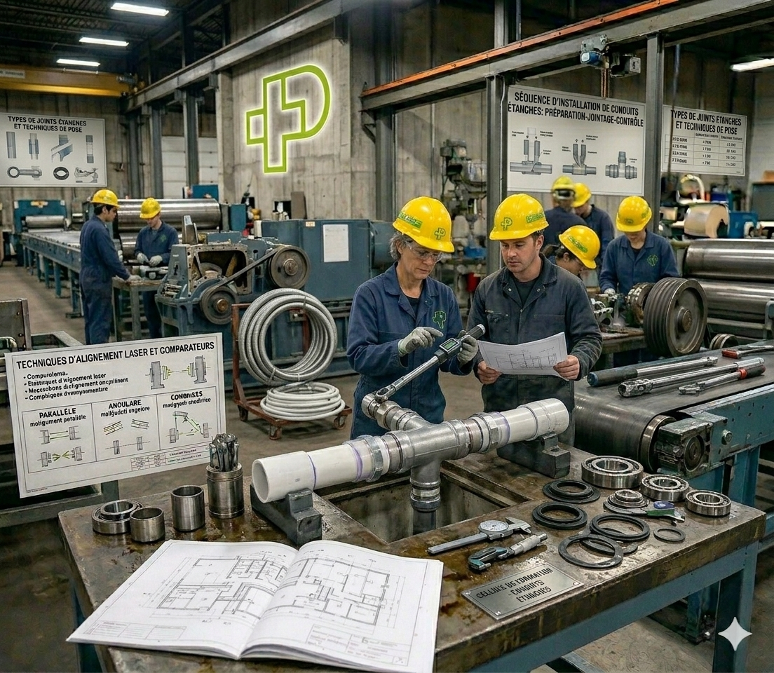 Compétence 11 Conduits étanches : préparation et installation